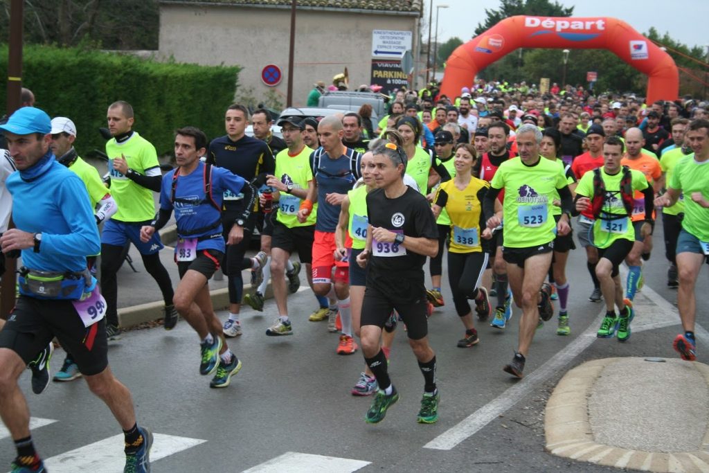 Départ Oenotrail 2016