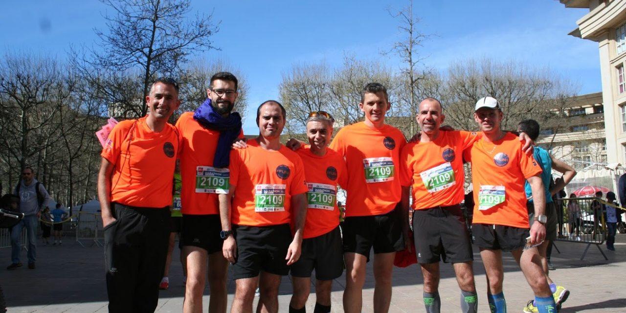 Marathon de Montpellier en relais.