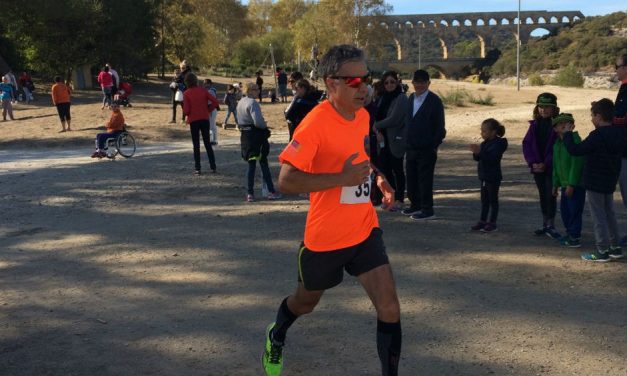 Courir Avec Sarah au Pont du Gard.