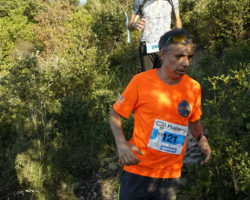 Trail de l’escargot, le 12km.