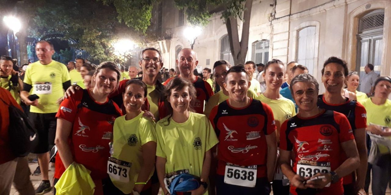 Nocturne de Nîmes, 5km.