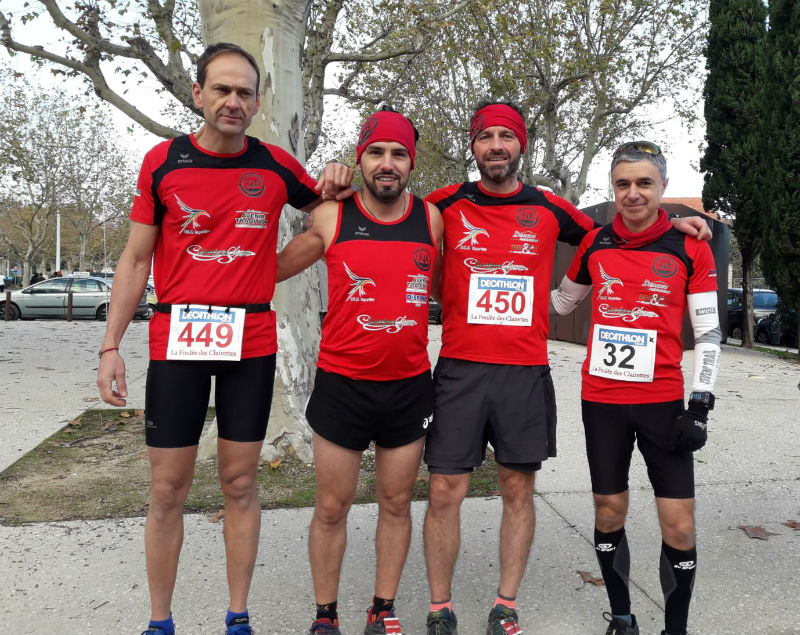 Foulée des clairettes, nouveau parcours 13km.